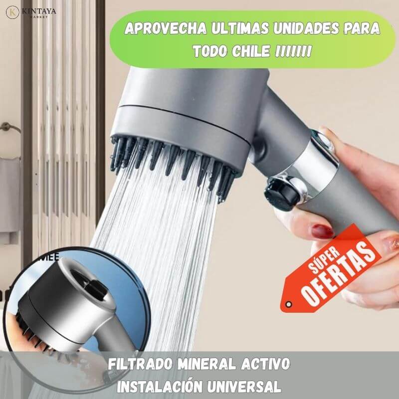 Ducha de Alta presión con Masajeador